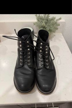 Red Wing Irish Setter Black Leather Boots