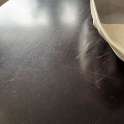 Black Wood Dining Table