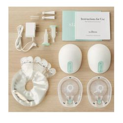 Willow 3.0 Wearable Double Electric Breast Pump + 2 Containers For Milk 