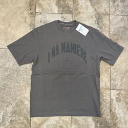 Brand New A Ma Maniere x Jordan Tee - Grey - Size Medium - HF0538-029