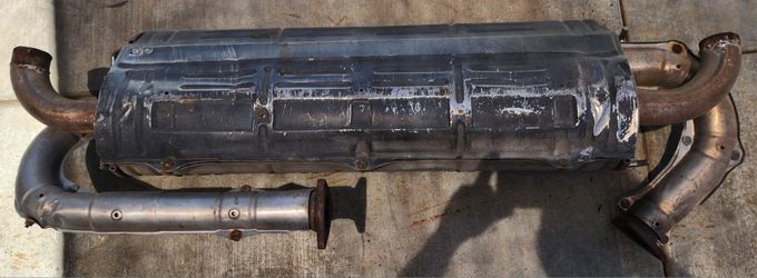 1(contact info removed) GENUINE ACURA NSX MUFFLER  (no muffler tips)