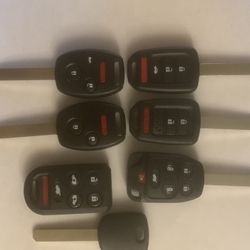 Honda Civic Key, Honda Accord Key, Honda Crv Key, Honda Crz Key, Honda Cross tour Key, Honda Insight Key, Honda Element Key, Honda Ridgeline Key 