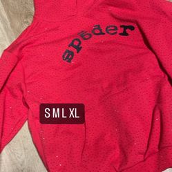 Vvs Spider Red Hoodie 