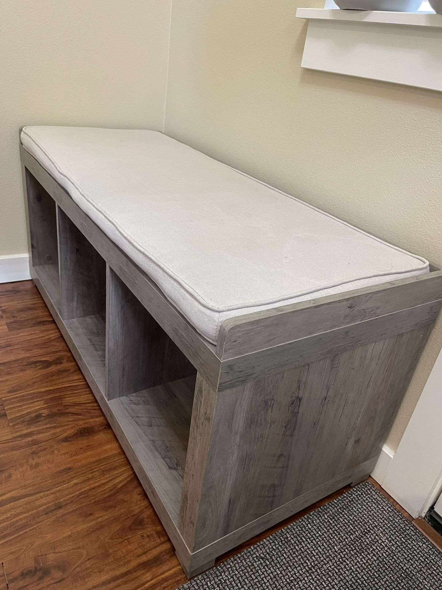 Shoe Bench With Storage