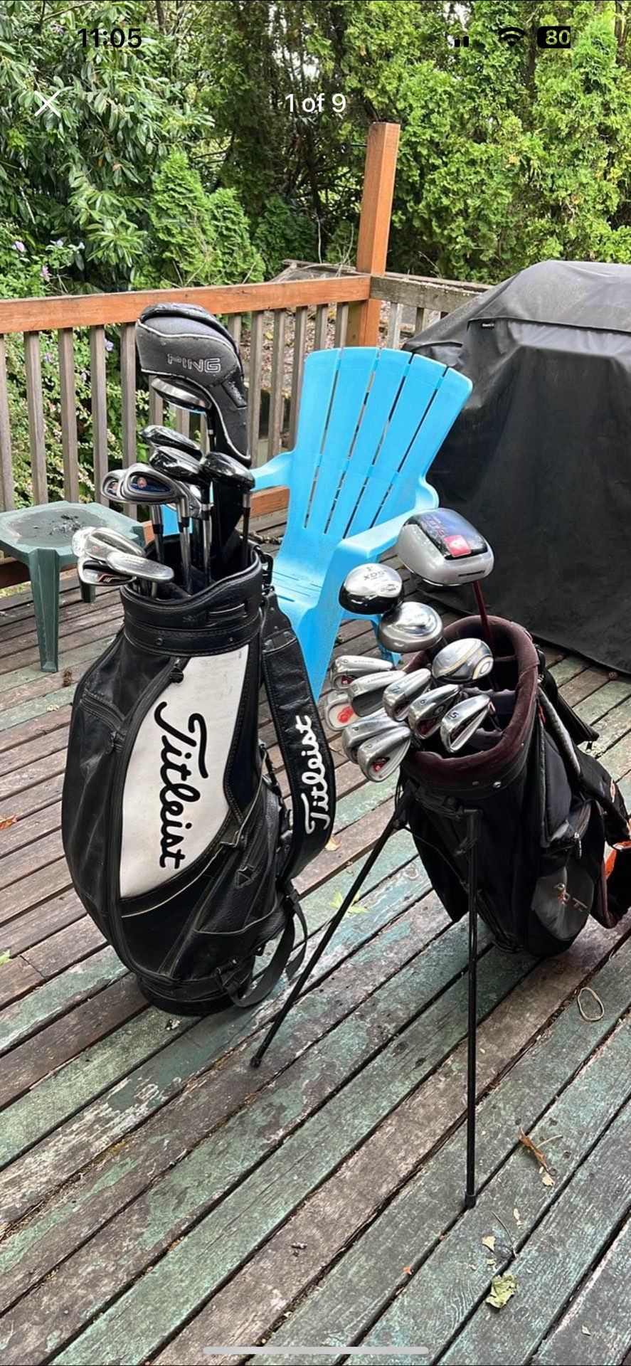 Package Deal Two Sets For The Price Of One Mens Right Handed 