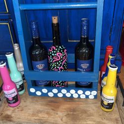 Wooden Bottle Carrier