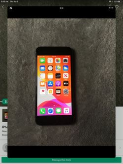 iPhone 6s 32 gb (comes with a bape case)