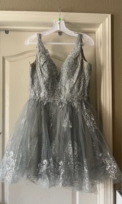 Silver dress