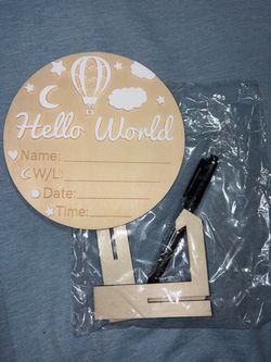 Newborn announcement