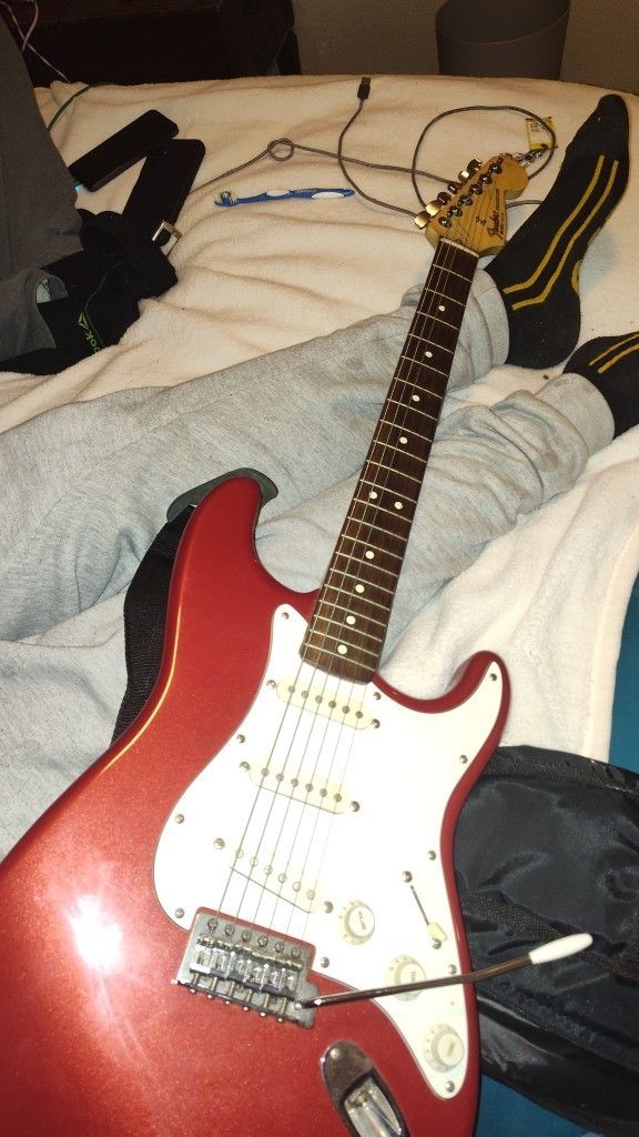 Fender Stratocaster Electric Guitar Serial Number MN(contact info removed)