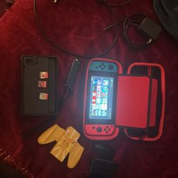 Nintendo Switch + Games READ DESCRIPTION 