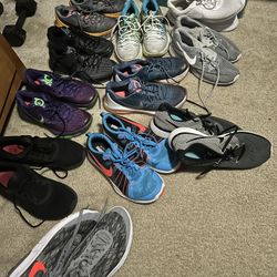 Size 10.5 Nike Shoe Runners And Basketball 