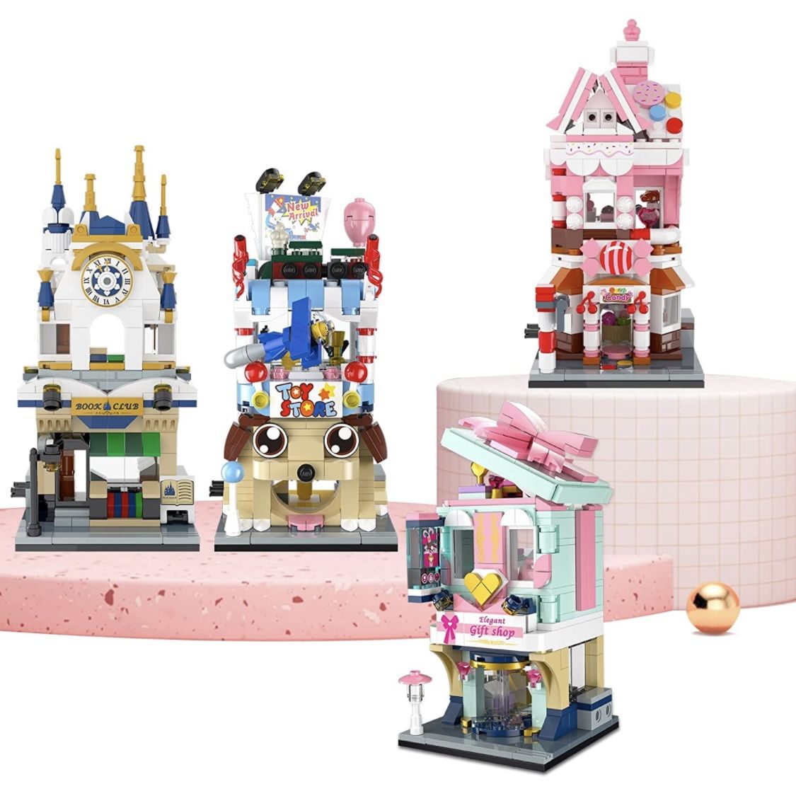 Gudi Girls Building Blocks Set Of 4