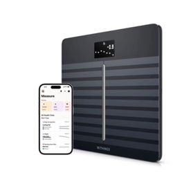 Withings Body Cardio - Heart Health & Body Composition Analysis Wi-Fi Smart Scale - Black