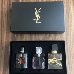Big Sale!!! Best Gift!!! Authentic YSL Perfume gift set. 4bottles*30ml. brand new with box and bag