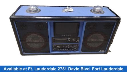 Technical Pro Xkaraokeu Blue Outdoor Speaker