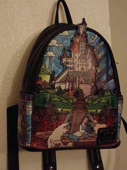 Beauty And The Beast Backpack Purse