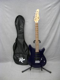Rogue Rocketeer PR100 Electric Guitar Blue Gloss