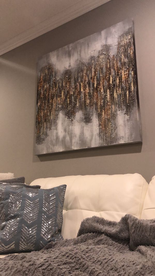 Luxe Sparkle Canvas Art Decor for Sale in Northbrook, IL - OfferUp