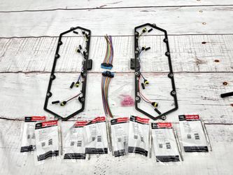 Valve Cover Gasket + ZD-11 Glow Plugs + Harness Set 7.3L 99-03 Ford Powerstroke
