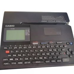 Casio Disc Title Printer CW-K85-L Printer Only No PC Connection 