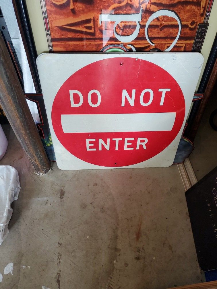 Do Not Enter 