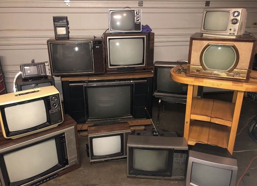 Vintage TVs Televisions All eras and styles.