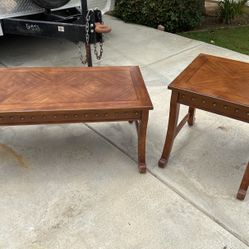 Coffee Table And End Table