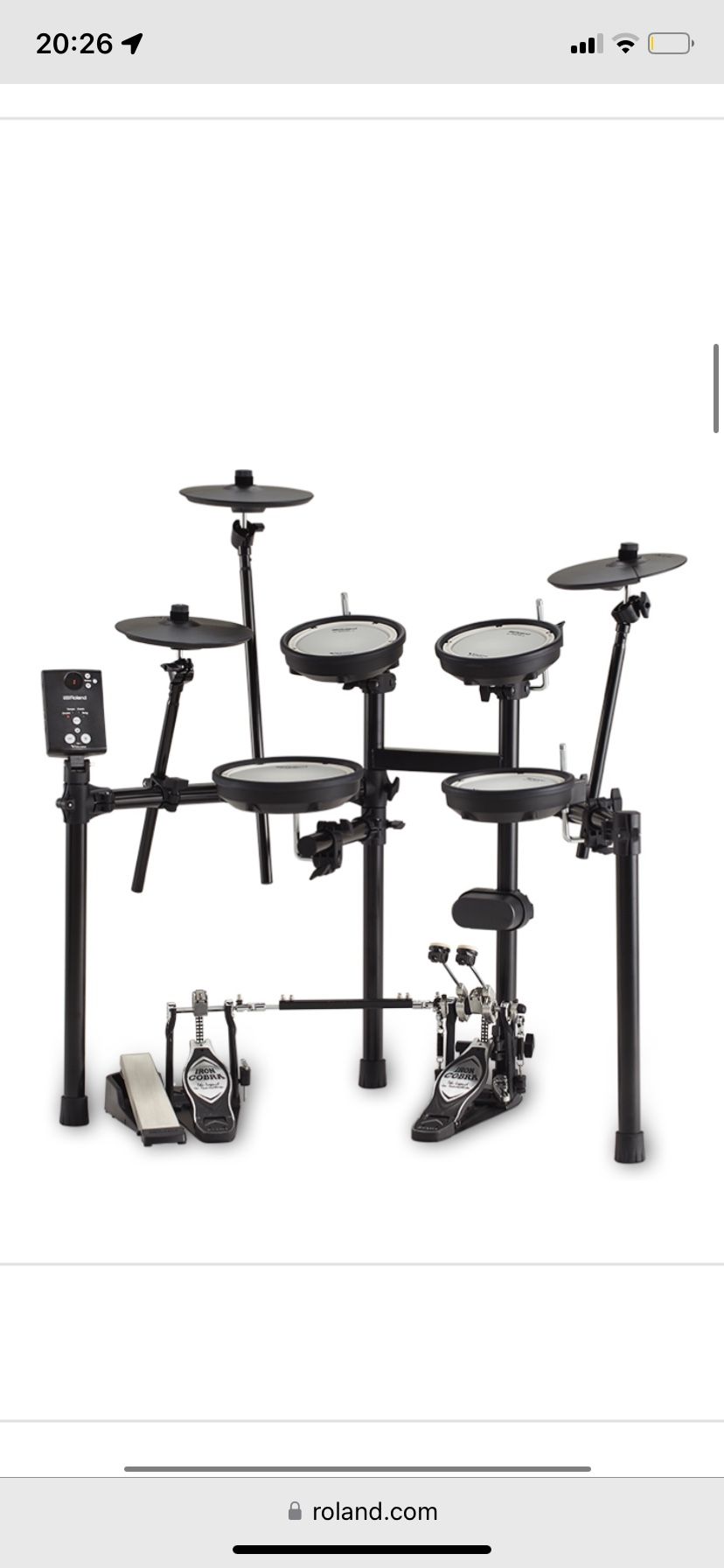 Roland TD-1DMKX V-Drums Set