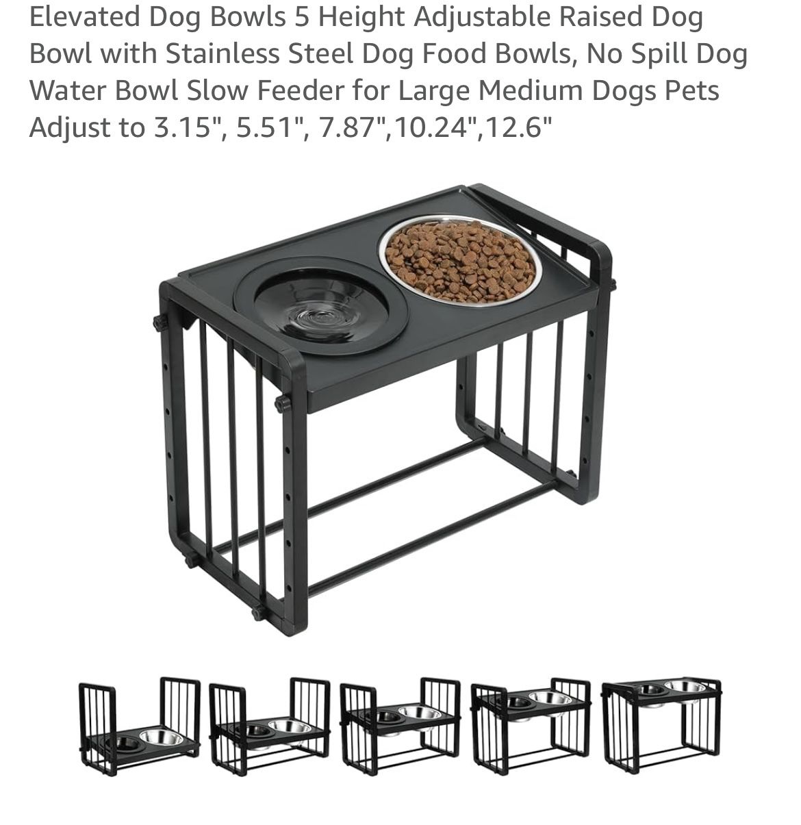 Adjustable Pet Bowls