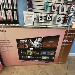 Samsung 75inch Smart Tv Crystal UHD New Sealed