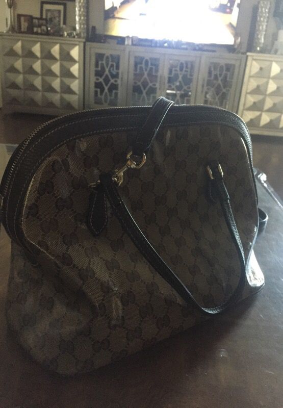 Gucci monogram purse.