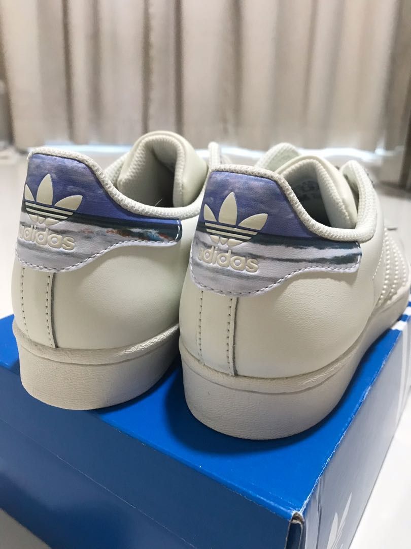 Adidas superstar leather sneakers 