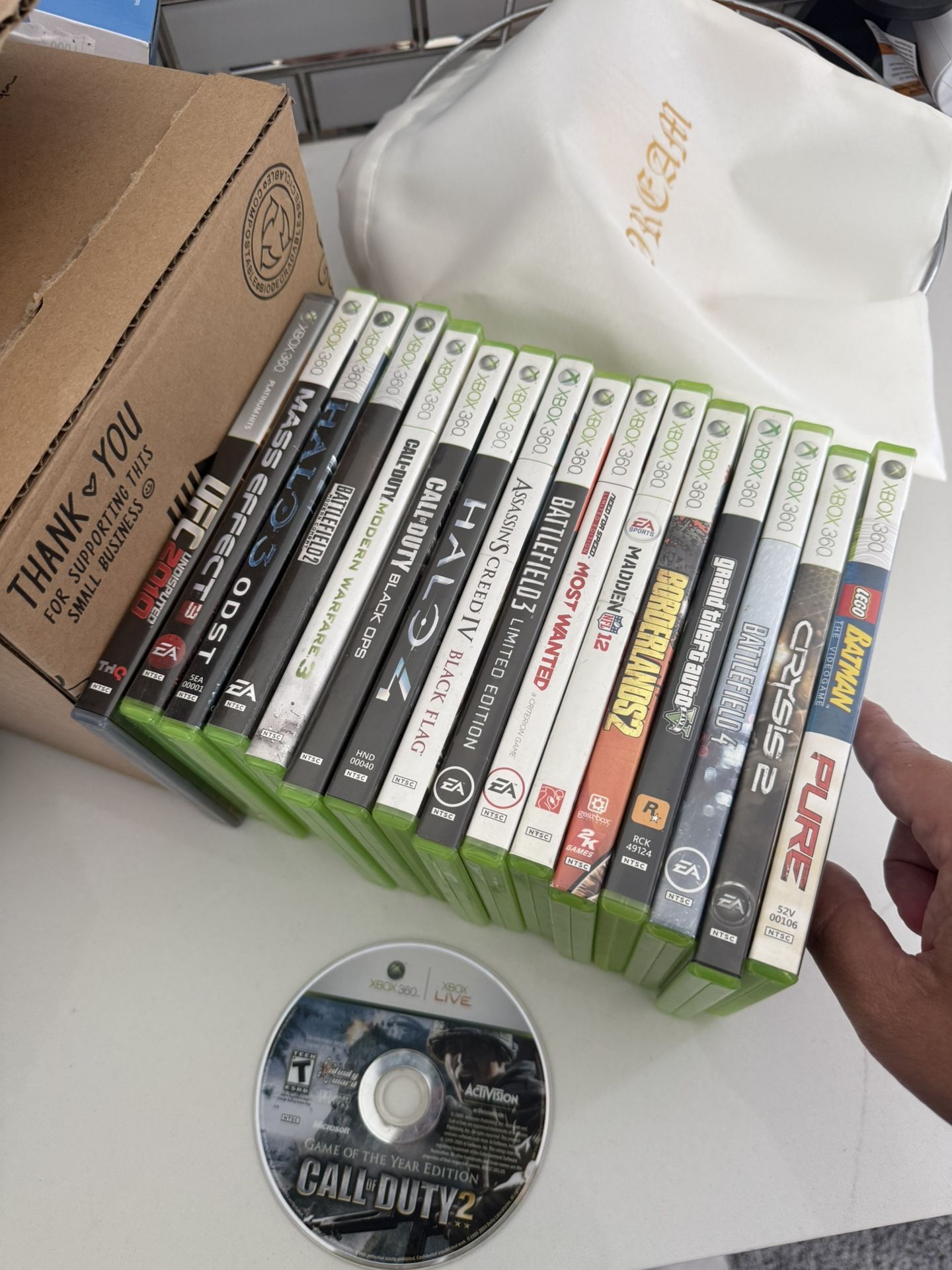 Xbox 360 Games Lot