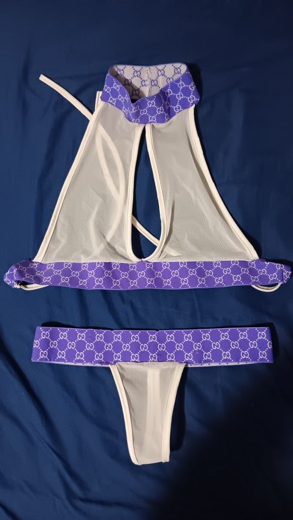 Mesh Thong Bikini