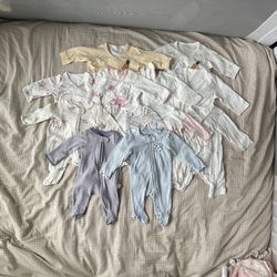 12pcs new born baby girl clothes bundle