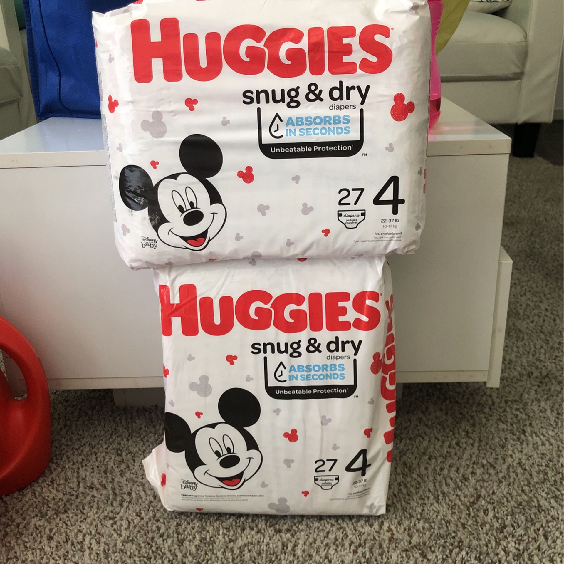 Diapers Huggies Size 4 