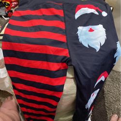 XL Santa Yoga Leggings Pants