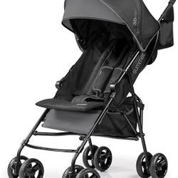 Summer by Ingenuity 3D Mini Convenience Stroller – Lightweight Stroller with Compact Fold, Multi-Pos