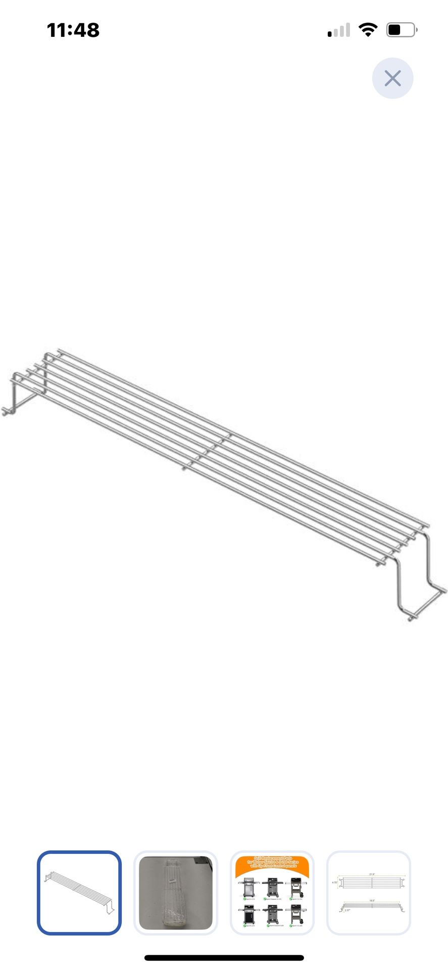 “New”Warming Rack For Weber Grill(retail$39)