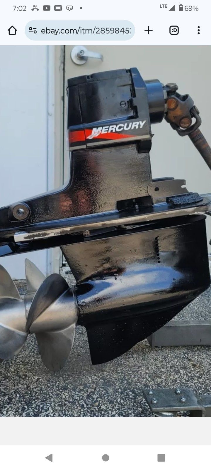 Bravo 3 Outdrive