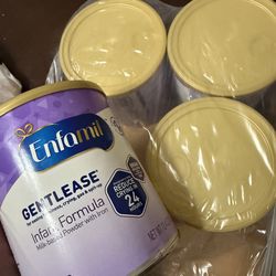 Purple enfamil formula milk Gentlease