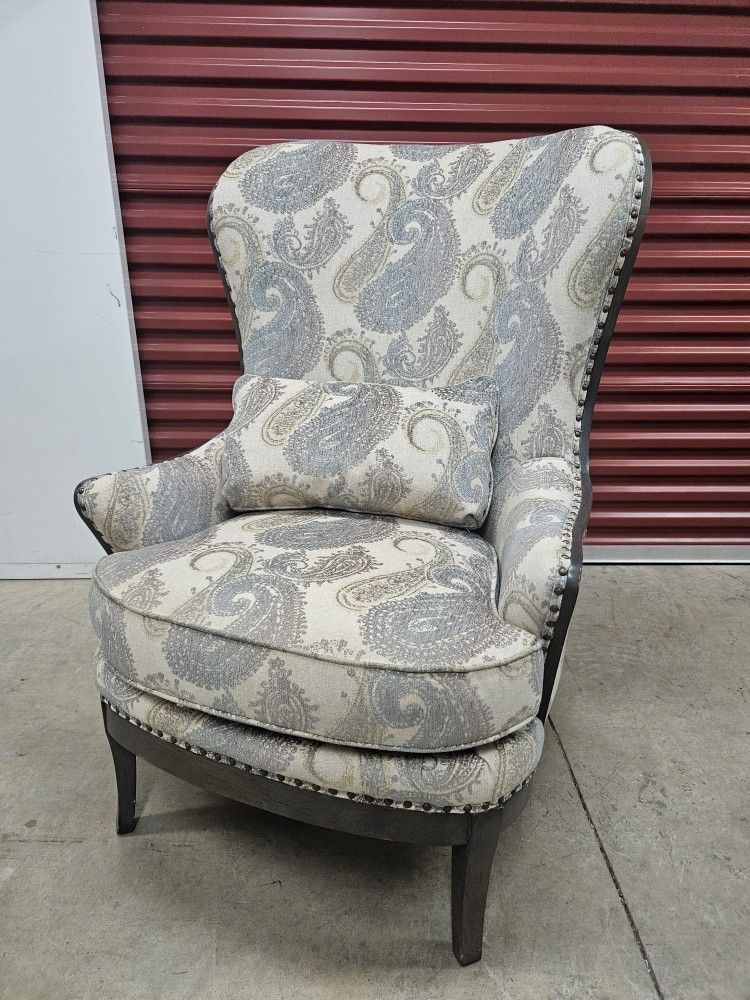 Arhaus Portsmouth Upholstered Wingback Chair