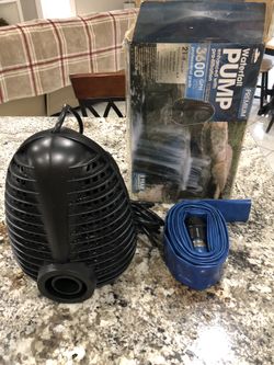 Smartpond 3600 GPH Submersible Electric Waterfall Pump