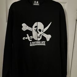 Bape x Neighborhood Pullover Sweater XL