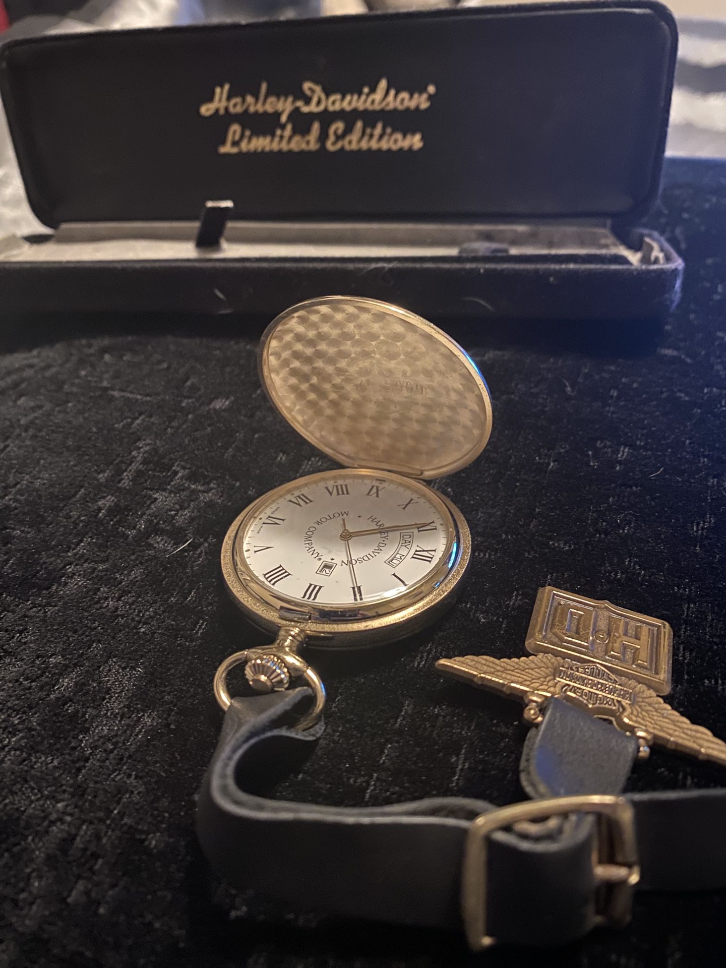 Harley Davidson Limit Edition Pocket Watch 