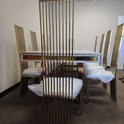 ✨ Luxurious 10-Seater Oversized Dining Set ✨