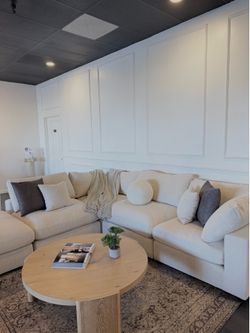 Luxury Modular Sectional — Deep Cloud Seating (NEW)