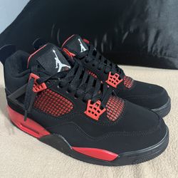 Jordan 4 Retro Red Thunder 