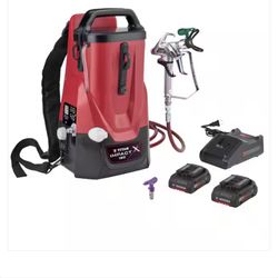 Titan limpact x 120 18v back pack paint sprayer